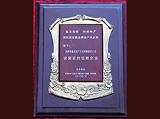 2010年度安徽百姓信任企業(yè)（安徽華盛房地產(chǎn)開發(fā)有限公司）